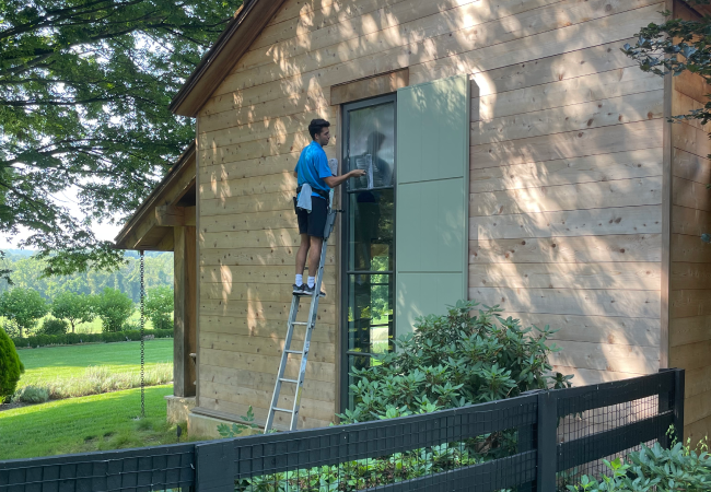 residential window cleaning service