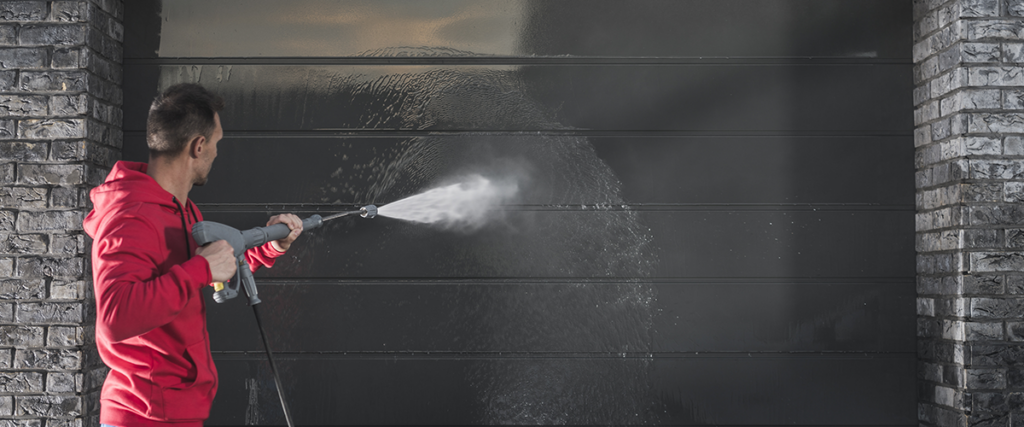 Professional pressure washing