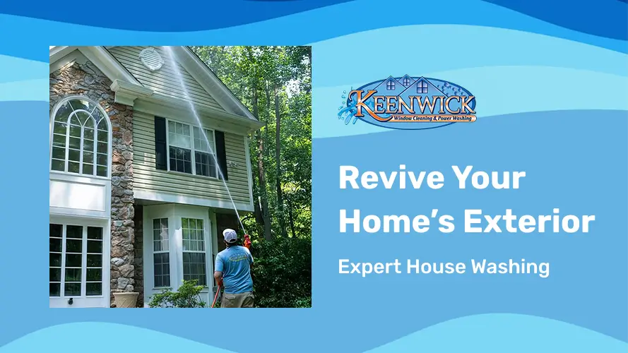 Give your property lasting shine through Keenwick’s trusted house washing services.