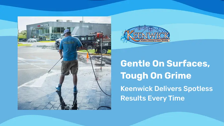 Experience the safe, effective power of Keenwick’s soft wash solutions.